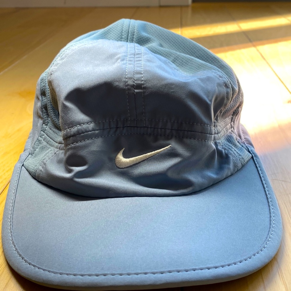 Slate blue woman’s adjustable hat